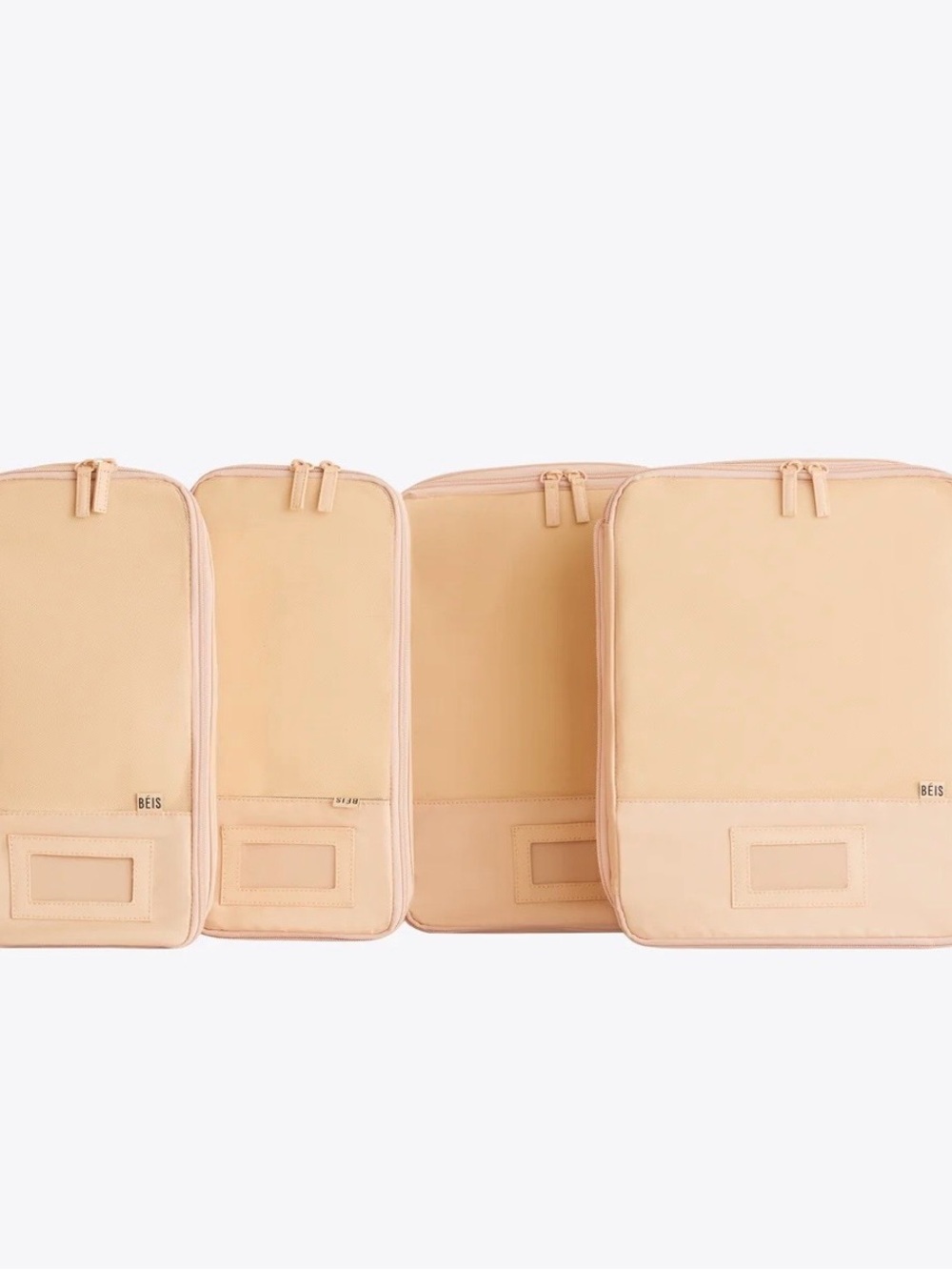 NWT - BEIS Compression Packing Cubes 4 pc 
in Beige